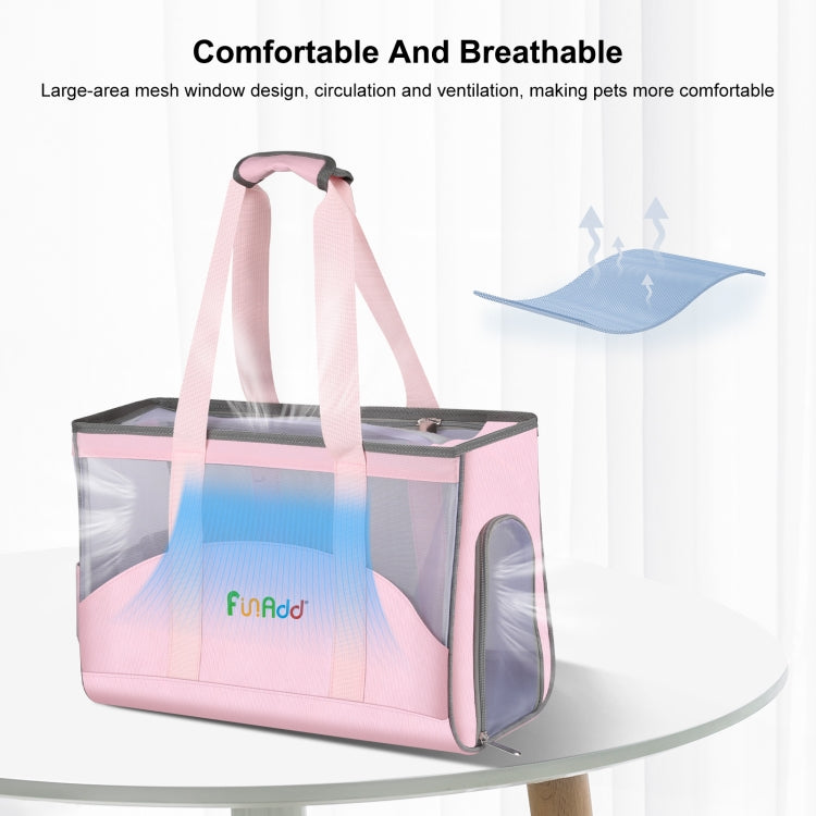 Cargue la imagen en el visor de la galería, FUNADD Portable Breathable Pet Bag Outdoor Shoulder Tote Bag