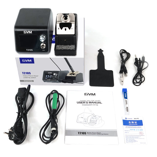 GVM T12S Smart Soldering Station – T210S Model - Polar Tech Australia