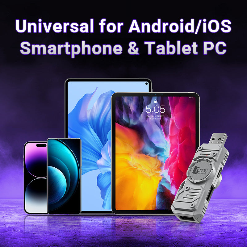 Chargez l'image dans la visionneuse de la galerie, Universal For Android / IOS Mobile Phone Apple iPhone Game Tablet iPad - M9 Keyboard Mouse Adapter Converter - Polar Tech Australia