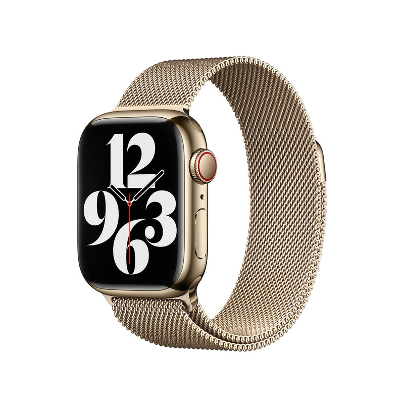 Cargue la imagen en el visor de la galería, Apple Watch 1/2/3/4/5/SE/6/7/8/9 Stainless Steel Milanese Loop Magnet Watch Band Strap - Polar Tech Australia