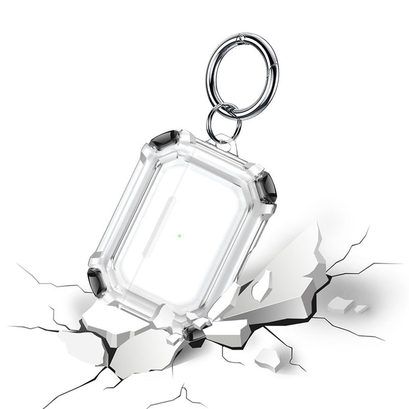 Chargez l'image dans la visionneuse de la galerie, AirPods Pro 2 Transparent Heavy Duty Protecive Case With Key Ring - Polar Tech Australia