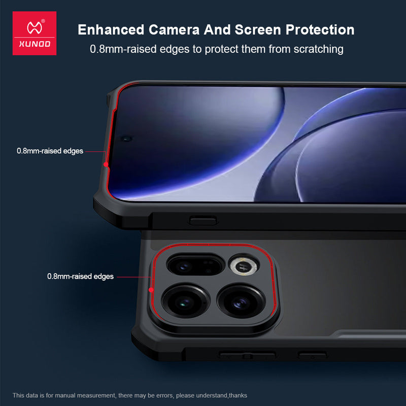 Cargue la imagen en el visor de la galería, Oppo Find X9 Pro Minimalist Clear Full-Body Shockproof Case