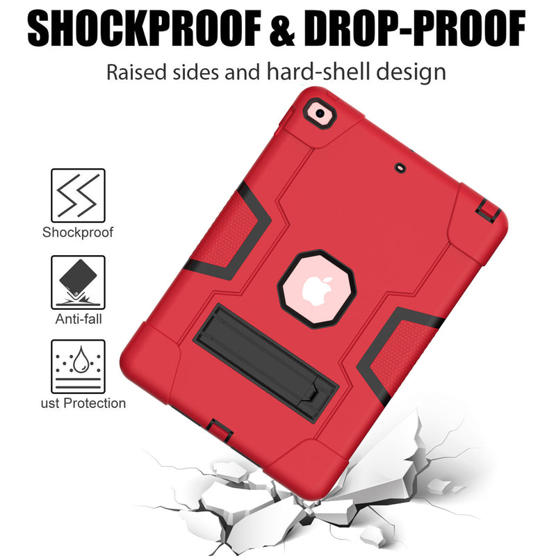 Cargue la imagen en el visor de la galería, Apple iPad 7th/8th/9th 10.2" - Defender Heavy Duty Drop Proof Rugged Protective Stand Case - Polar Tech Australia