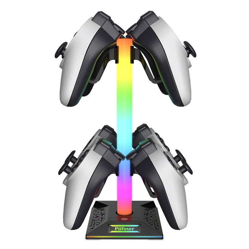 Chargez l'image dans la visionneuse de la galerie, RGB Lighting Game Controller Hook and Charger, Headset Display Stand - Polar Tech Australia