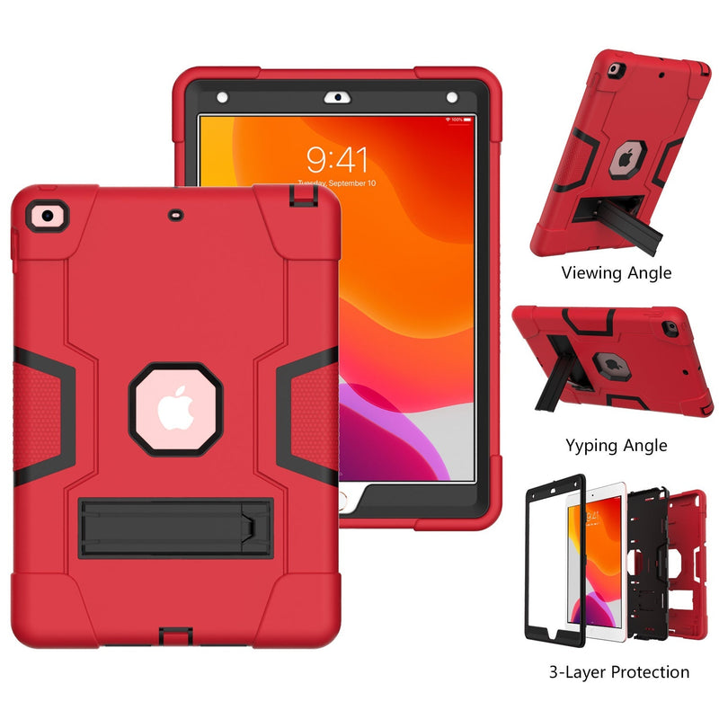 Load image into Gallery viewer, Apple iPad Pro 3/4/5/6 12.9" Defender Heavy Duty Drop Proof Rugged Protective Stand Case - Polar Tech Australia