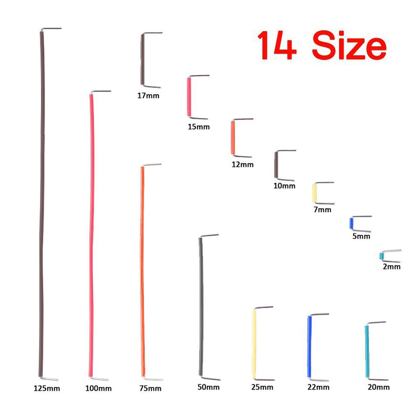 Load image into Gallery viewer, 840 PCS 14-Length Jumper Wire U-Shape Solderless Breadboard Jumper Wire Kit - Polar Tech Australia
