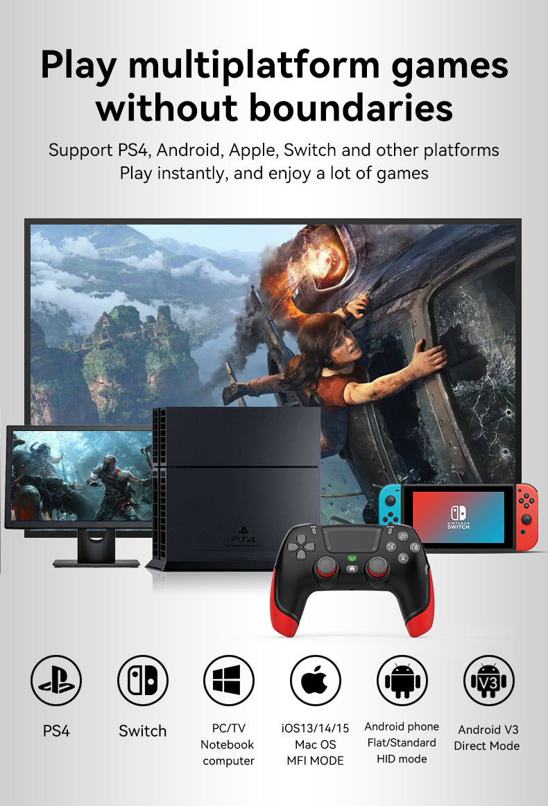 Cargue la imagen en el visor de la galería, SONY PlayStation 4 / PS4 Wireless Bluetooth Game Controllers Gamepad Compatible With Switch & Computer & TV & Andriod Device & iPad iPhone - Polar Tech Australia