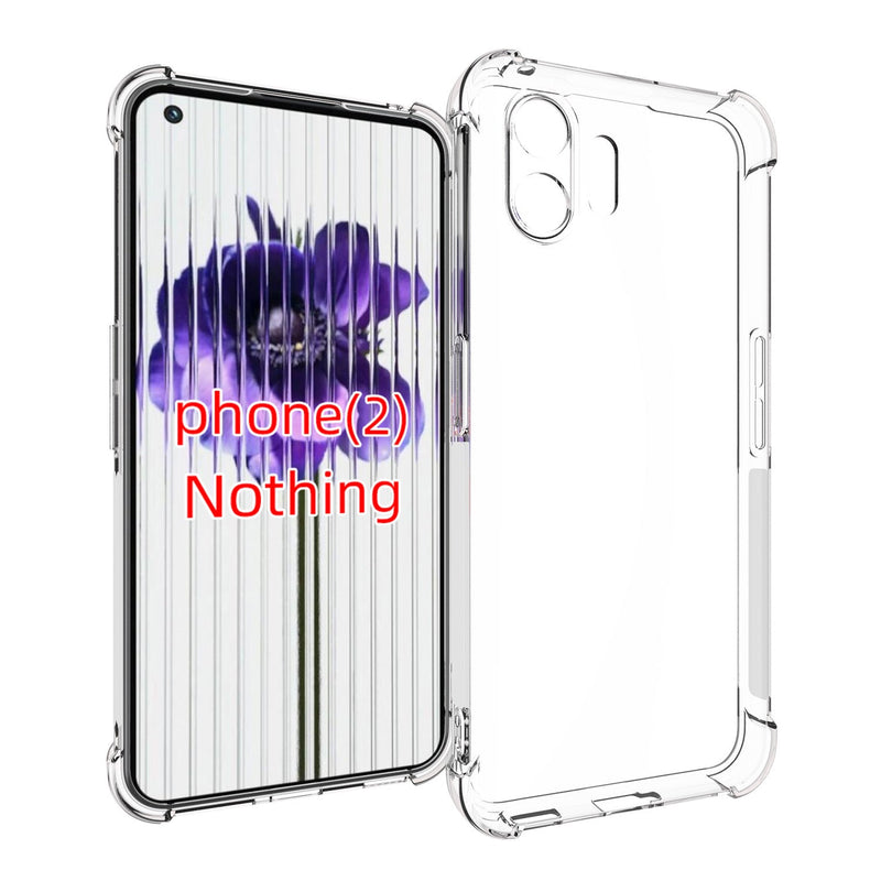 Cargue la imagen en el visor de la galería, Nothing Phone 2 - AirPillow Cushion Transparent Soft Clear TPU Four Corners Protective Case - Polar Tech Australia