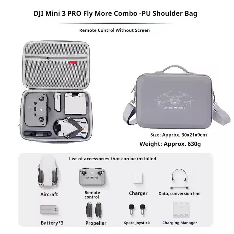 Cargue la imagen en el visor de la galería, DJI Mini 3/4 Pro/2 SE Storage Bag Portable Case - Polar Tech Australia