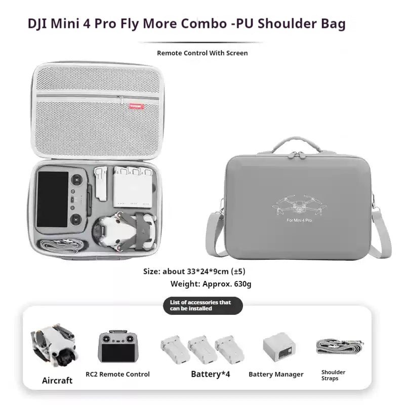 Cargue la imagen en el visor de la galería, DJI Mini 3/4 Pro/2 SE Storage Bag Portable Case - Polar Tech Australia