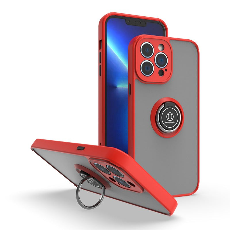 Cargue la imagen en el visor de la galería, Apple iPhone 15/15 Plus/15 Pro/15 Pro Max TPU Magnet Ring Holder Case - Polar Tech Australia