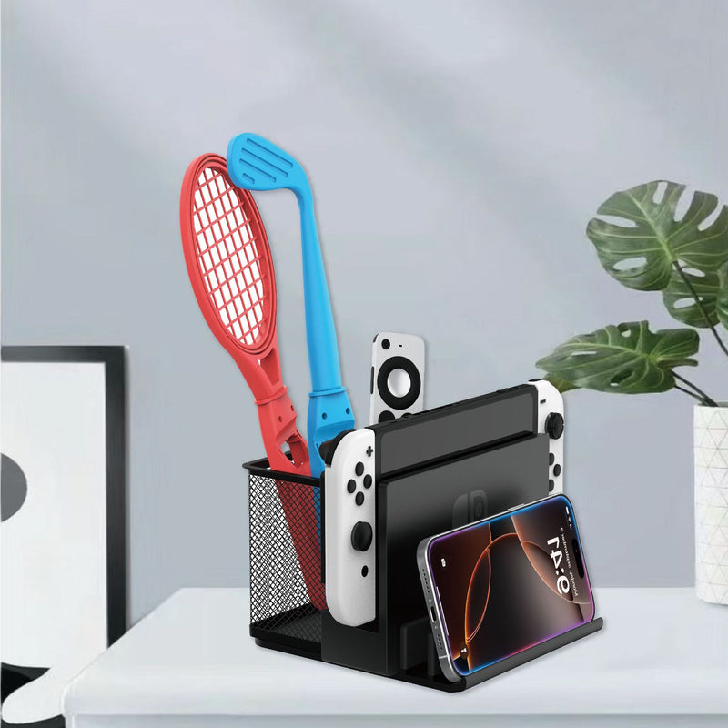 Cargue la imagen en el visor de la galería, Nintendo Switch Desktop Storage Dock - Organize Controllers, Tablets, and Games - Polar Tech Australia