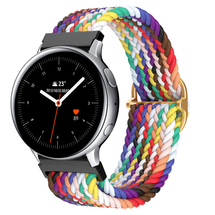 Cargue la imagen en el visor de la galería, Samsung Watch Nylon Magic Tape 20mm/22mm Adjustable Soft Breathable Sport Replacement Wristbands Strap - Polar Tech Australia