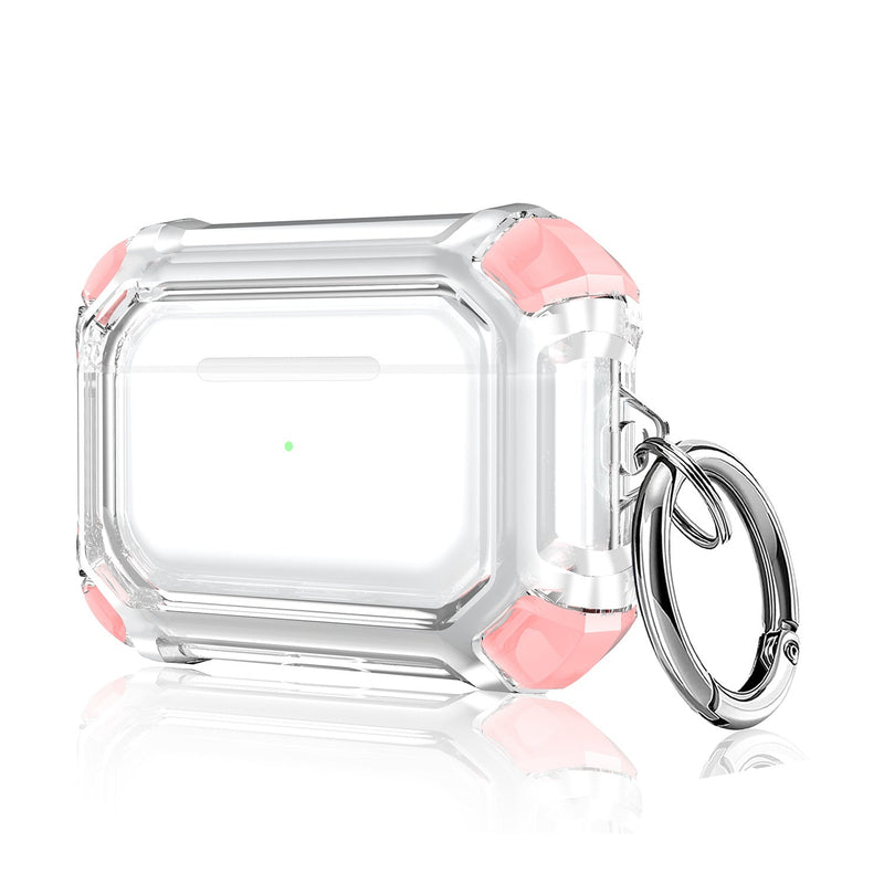 Chargez l'image dans la visionneuse de la galerie, AirPods Pro 2 Transparent Heavy Duty Protecive Case With Key Ring - Polar Tech Australia