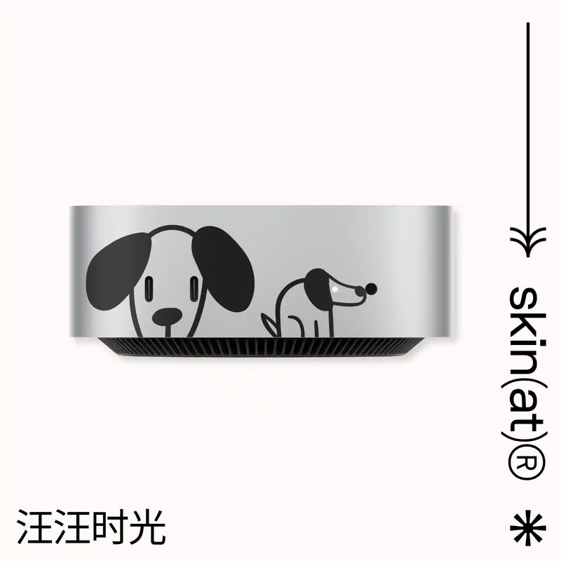 Chargez l'image dans la visionneuse de la galerie, 2024 Mac Mini M4 Desktop Protective Film, Cartoon Creative Cat and Dog Partial Stickers - Polar Tech Australia