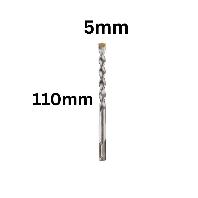 Chargez l'image dans la visionneuse de la galerie, 110mm Long Concrete Electric Hammer Bit Cross Carbide Tip Masonry Drill Bits - Polar Tech Australia