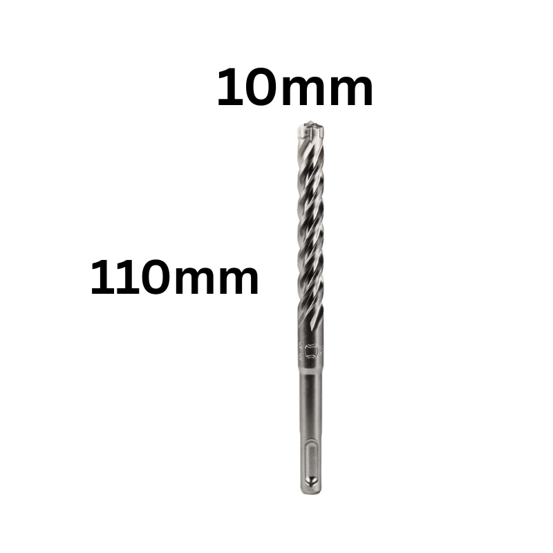 Chargez l'image dans la visionneuse de la galerie, 110mm Long Concrete Electric Hammer Bit Cross Carbide Tip Masonry Drill Bits - Polar Tech Australia