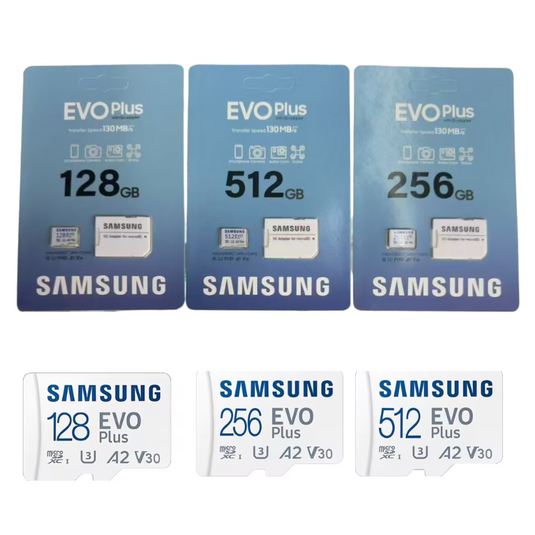 Samsung Evo Plus Micro SDXC Memory Card Class A2/V30 - 128GB 256GB 512GB 1TB Ultra High Speed Memory Card - Polar Tech Australia