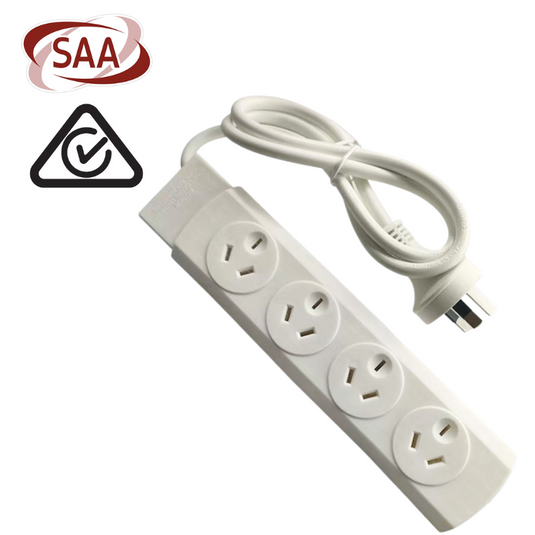 4 Outlets Power Board Extension 10A 2400W (AU Version) - Polar Tech Australia