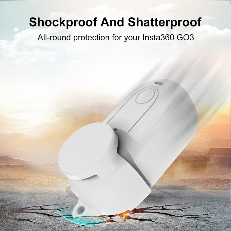 Load image into Gallery viewer, Insta360 GO 3 PULUZ Camera Silicone Case with Lens Cover - Polar Tech Australia