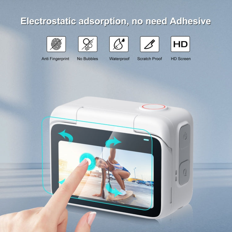 Load image into Gallery viewer, Insta360 GO 3 / GO 3S PULUZ 2 in 1 Screen and Lens Tempered Glass Film - Polar Tech Australia