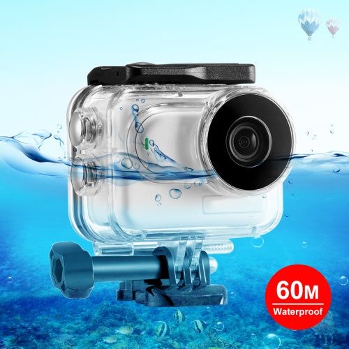 Load image into Gallery viewer, Insta360 GO 3 / GO 3SPULUZ 60m Underwater Waterproof Housing Case with Base Adapter & Screw (Transparent - Polar Tech Australia