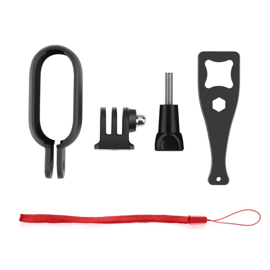 Insta360 GO 3 / GO 3S PULUZ Body Plastic Protective Frame Cage with Screw & Adapter (Black) - Polar Tech Australia