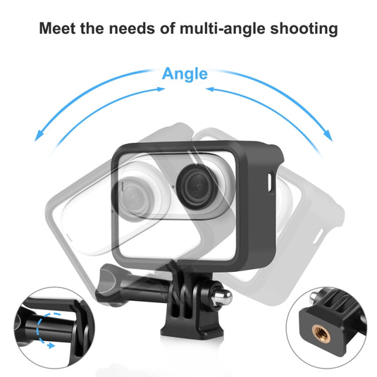 Insta360 GO 3 / GO 3S PULUZ Camera Battery Case Cooling Plastic Protective Frame (Black) - Polar Tech Australia