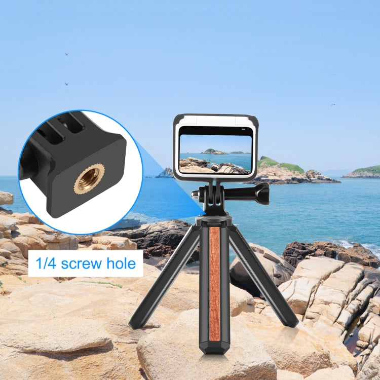 Load image into Gallery viewer, Insta360 GO 3 / GO 3S PULUZ Camera Battery Case Cooling Plastic Protective Frame (Black) - Polar Tech Australia