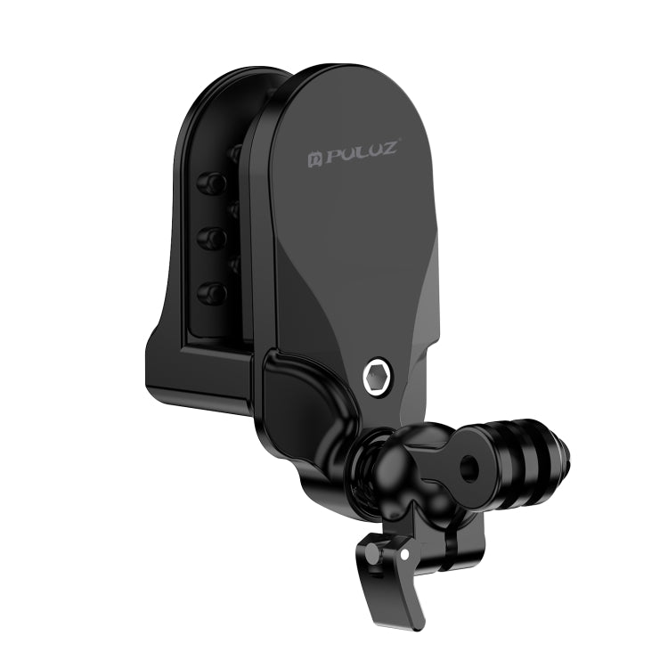 Cargue la imagen en el visor de la galería, Motorcycle Helmet Chin Clamp Mount for GoPro and Other Action Cameras (Black) - Polar Tech Australia