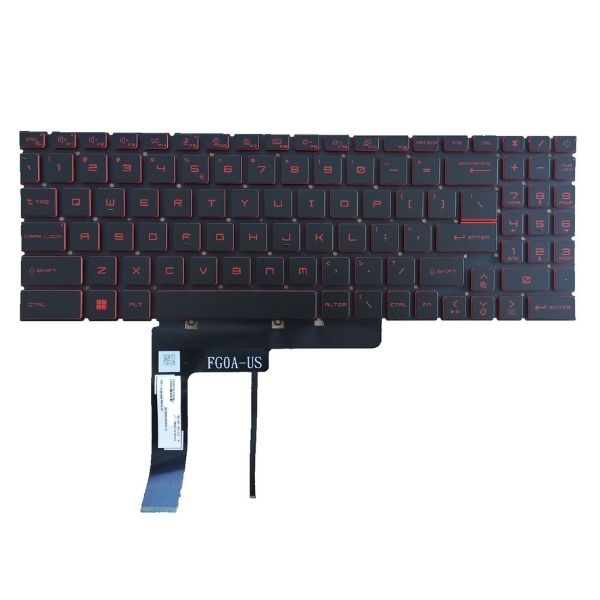 Load image into Gallery viewer, MSI Sword 15 Replacement Keyboard Flex US Layout With Backlit - Polar Tech Australia