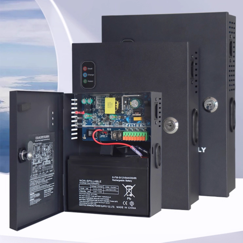 Cargue la imagen en el visor de la galería, Universal 4/8/16 Channel Mini UPS Battery Backup For 12V WIFI Router, Modem, Security Camera CCTV & Alarm & Attendance Machine LED Light - Polar Tech Australia