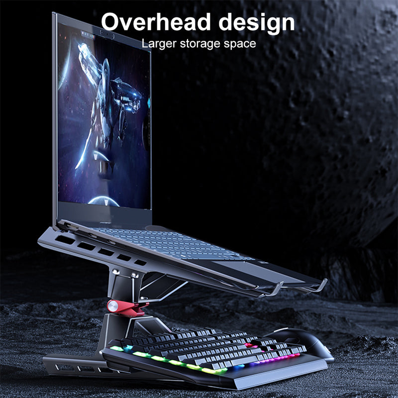 Chargez l'image dans la visionneuse de la galerie, Laptop Stand Adjustable Laptop Holder Riser Carbon Steel Portable Notebook Stand - Polar Tech Australia