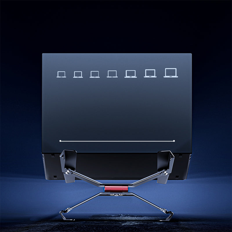 Load image into Gallery viewer, Laptop Stand Adjustable Laptop Holder Riser Carbon Steel Portable Notebook Stand