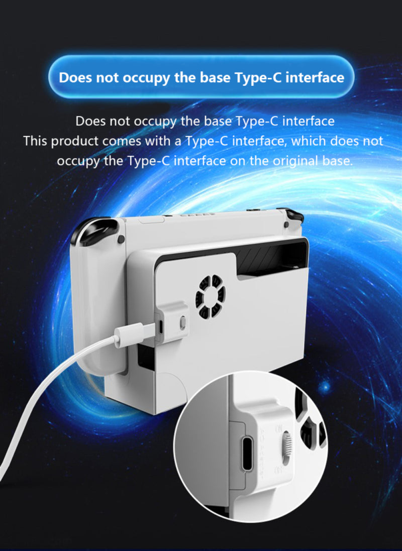 Cargue la imagen en el visor de la galería, Nintendo Switch OLED TV Dock Cooling Fan - Polar Tech Australia