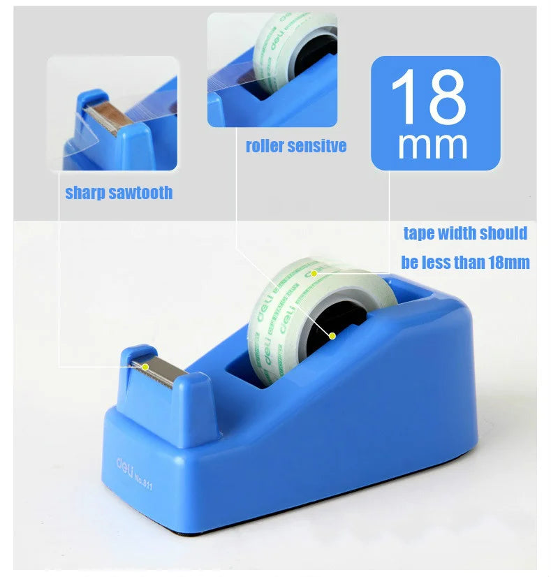 Load image into Gallery viewer, Deli 811 - 1.8CM Wide Tape Dispenser Tape Cutter - Polar Tech Australia