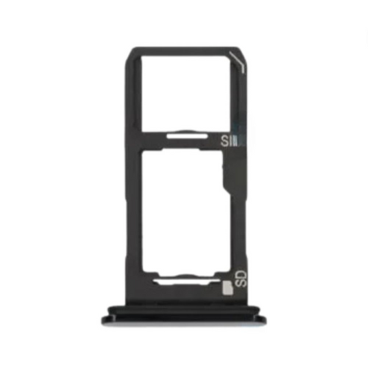 Sony Xperia 1 ii / 10 ii Sim Card & Memory Card Tray Holder - Black - Polar Tech Australia