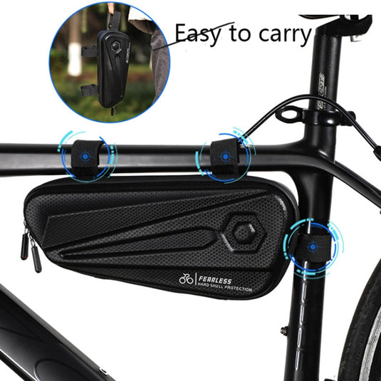 WEST BIKING YP0707257 Bicycle Triangle Bag – Durable and Waterproof Mountain Bike Front Beam Bag - Polar Tech Australia