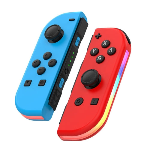 JOY-02 Gaming Left And Right Handle With RGB Lights Body Feel Bluetooth Gamepad For Switch / Switch OLED / Switch Pro / Switch Lite / Switch Joycon - Polar Tech Australia