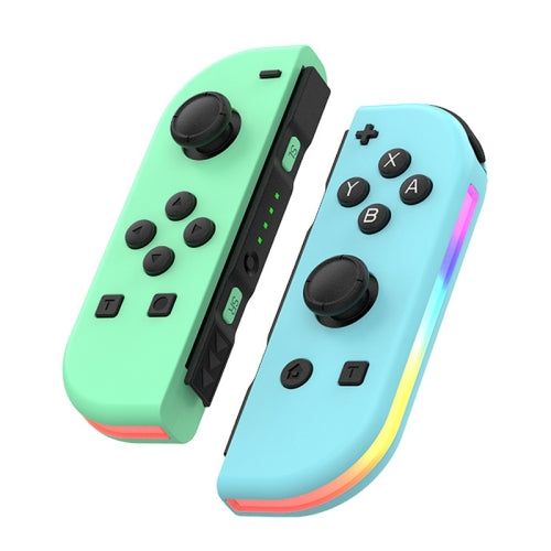 JOY-02 Gaming Left And Right Handle With RGB Lights Body Feel Bluetooth Gamepad For Switch / Switch OLED / Switch Pro / Switch Lite / Switch Joycon - Polar Tech Australia