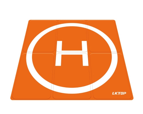 LKTOP 50cm Drone Universal Landing Pad Double-sided Waterproof Foldable RC Aircraft Launch Mat - Polar Tech Australia