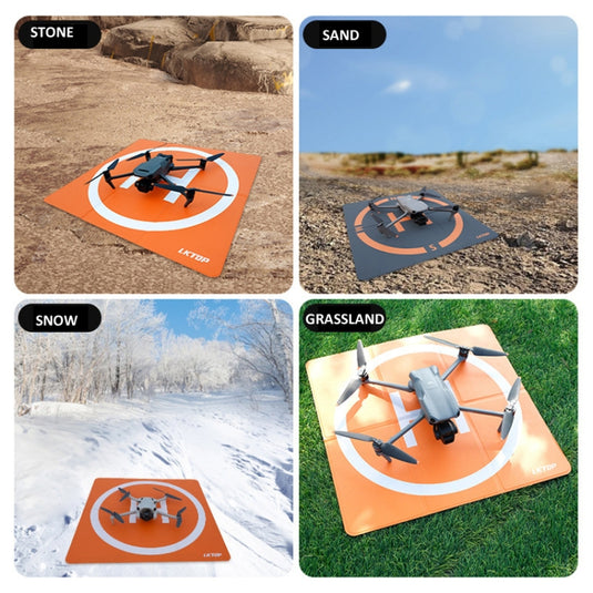 LKTOP 50cm Drone Universal Landing Pad Double-sided Waterproof Foldable RC Aircraft Launch Mat - Polar Tech Australia