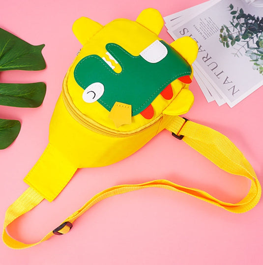 Cartoon Dinosaur Children Messenger Bag – Perfect for Kindergarten - Polar Tech Australia