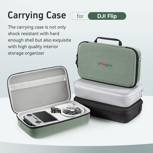 DJI Flip Drone aMagisn Storage Case Shoulder Bag Compatible with RC 2 or RC-N3 Remote Controller - Polar Tech Australia