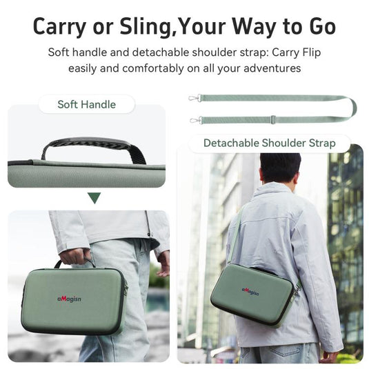 DJI Flip Drone aMagisn Storage Case Shoulder Bag Compatible with RC 2 or RC-N3 Remote Controller - Polar Tech Australia