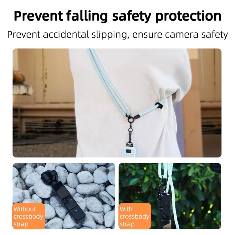 Load image into Gallery viewer, BRDRC Sport Camera Lanyard With 1/4 inch Screw Anti-Lost Crossbody Rope Accessory - Polar Tech Australia