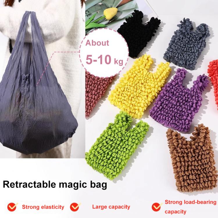 Cargue la imagen en el visor de la galería, Mini Retractable Bubble Bag – Multifunctional Large-Capacity Elastic Shopping Bag - Polar Tech Australia