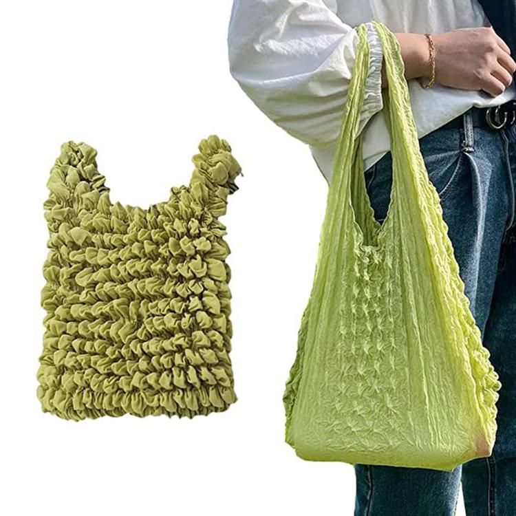 Cargue la imagen en el visor de la galería, Mini Retractable Bubble Bag – Multifunctional Large-Capacity Elastic Shopping Bag - Polar Tech Australia