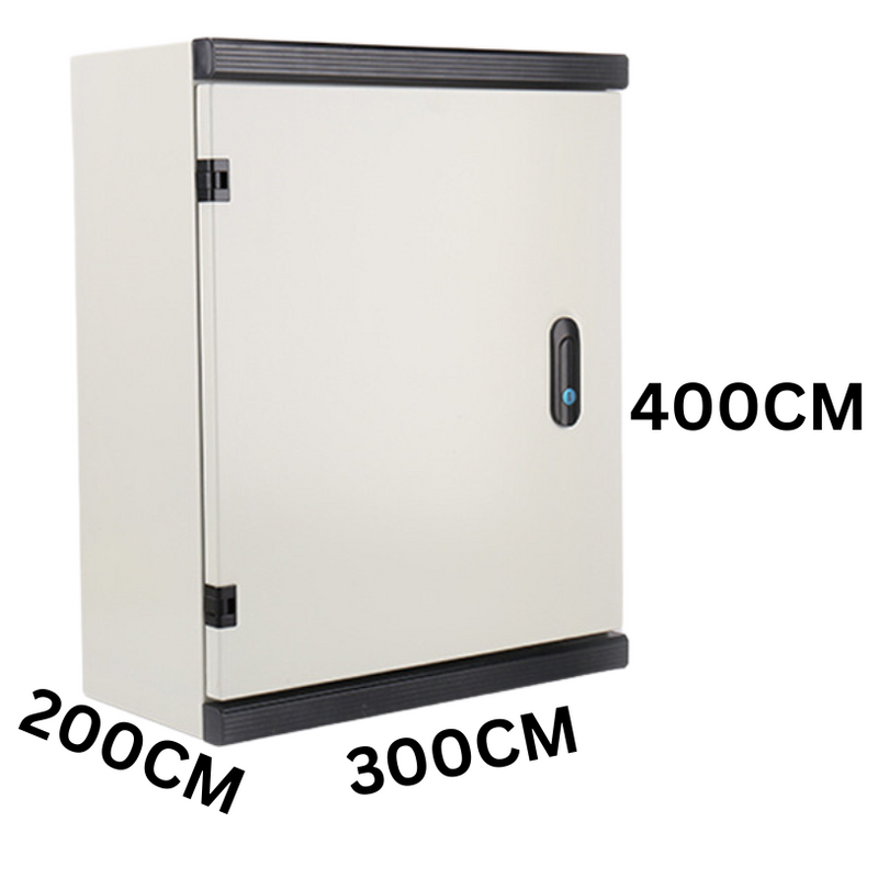 Load image into Gallery viewer, Premium Electrical Enclosure CCTV/Alarm Security Equipment Lockable Safe Metal Box Wall Mount - Polar Tech Australia