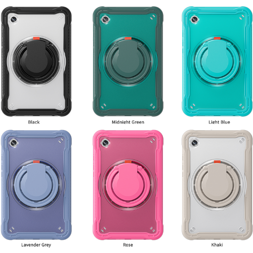 Load image into Gallery viewer, Samsung Galaxy Tab A9 2023 8.7" (SM-X110 / X115) Heavy Duty Ring Holder Stand EVA Protection Case - Polar Tech Australia